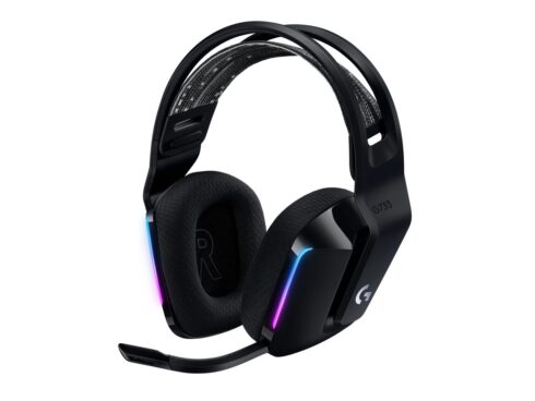 Logitech G G733 belaidės ausinės su triukšmo slopinimu, juodos