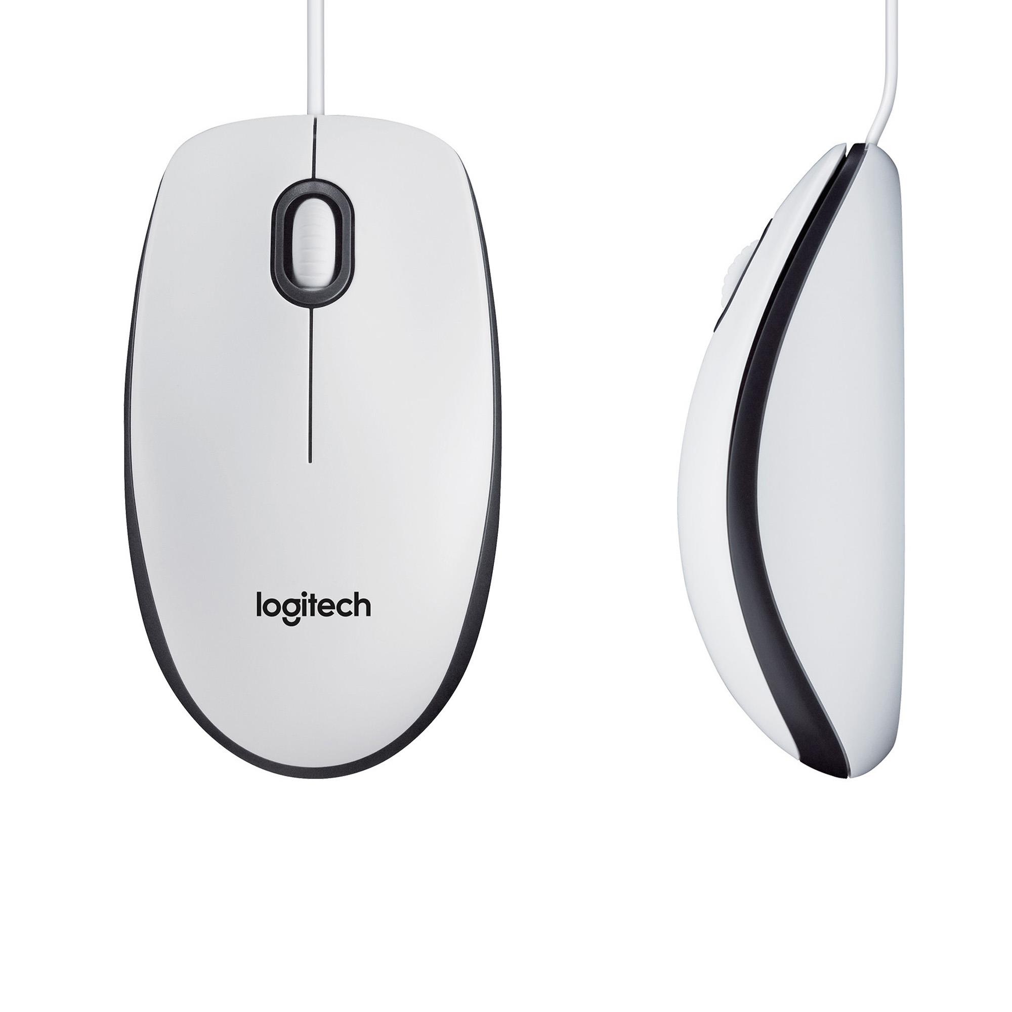 da91ee15-9a4d-4a20-b1e2-a79086a23b12 Pelė Logitech M100, laidinė, USB-A jungtis, balta spalva