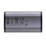 Išorinis SSD ADATA SE880 500 GB, matomas iš šono su Type-C jungtimi