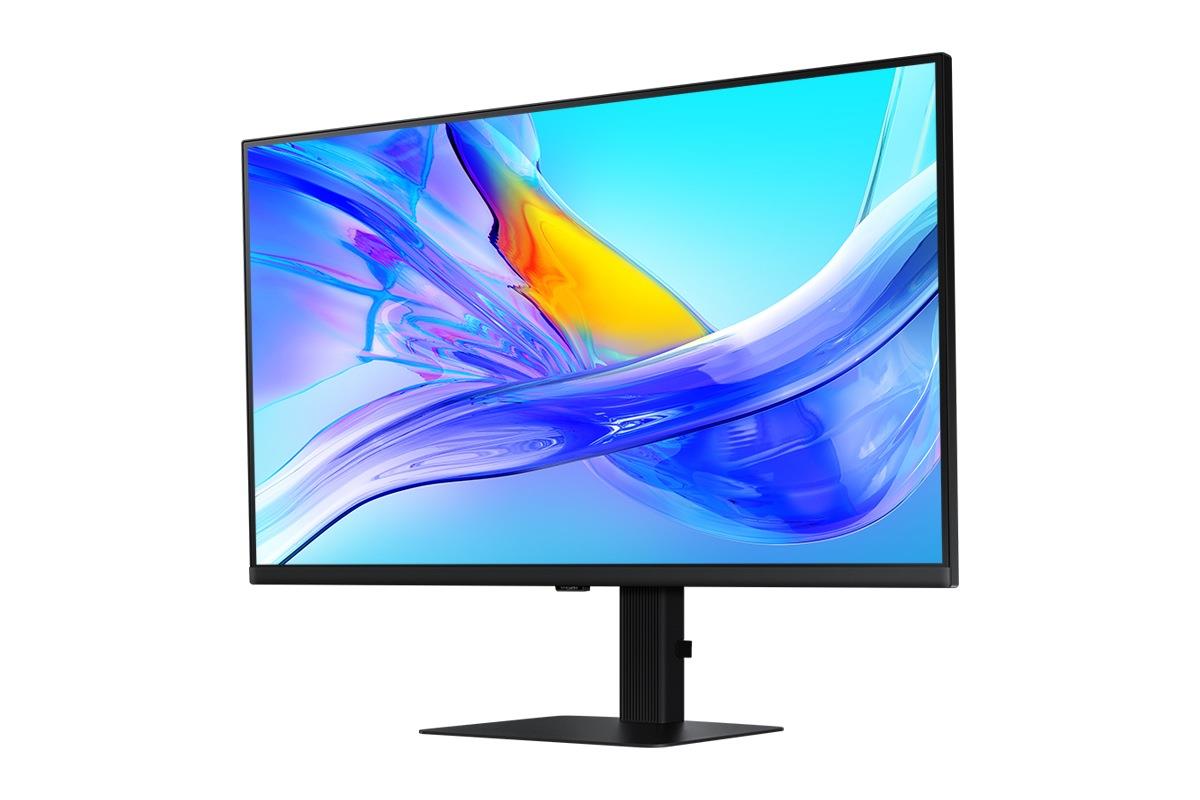 dacd7784-7320-4b56-9925-a2e588d8295c Monitorius Samsung LS32D800UAUXEN, šoninis vaizdas su VESA tvirtinimu