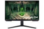 Monitorius Samsung LS25BG400EUXEN, šoninis vaizdas su HDMI prievadais