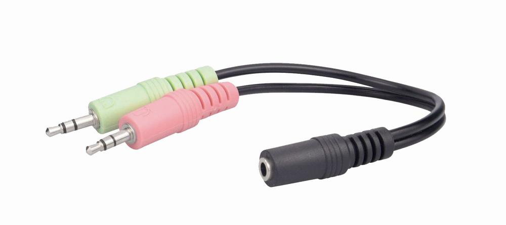 ddf7bc8b-dc75-418c-98df-feb99003f61f Ausinės Gembird GHS-06 su RGB LED apšvietimu, matomos iš šono