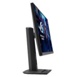 Monitorius Asus ROG Strix XG27ACS, šoninis vaizdas su reguliuojamu aukščiu