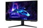 Monitorius Samsung LS24DG302EUXEN, šoninis vaizdas su HDMI prievadu