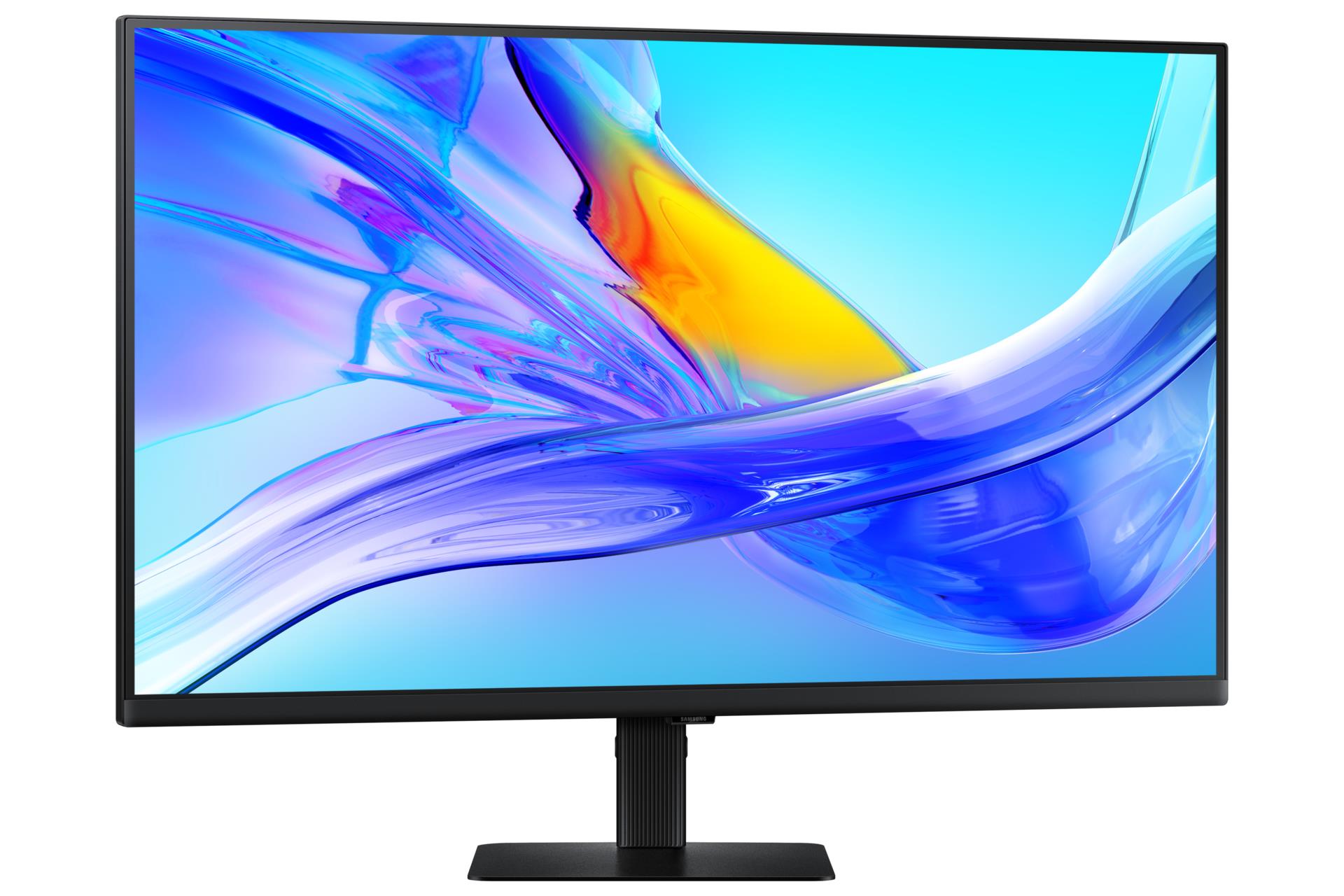 e1eebe59-2b53-4fdd-9010-839e9a6f4c93 Monitorius Samsung LS32D800UAUXEN, šoninis vaizdas su VESA tvirtinimu