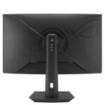 Monitorius Asus ROG Strix XG32WCS, šoninis vaizdas su VESA tvirtinimu