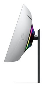 Monitorius Samsung LS34DG850SUXDU, šoninis vaizdas su VESA tvirtinimu