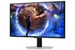 Monitorius Samsung LS27DG602SUXEN, šoninis vaizdas su HDMI prievadais