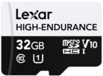 Lexar High-Endurance 32 GB microSDHC atminties kortelė, UHS-I klasė