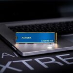 ADATA LEGEND 710 SSD M.2 2280 su matmenimis ir jungtimis