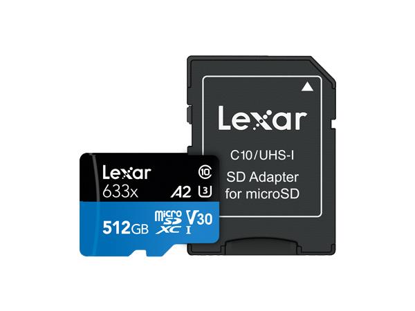 eae67976-d835-4342-831d-c717c4cd609a Lexar High-Performance 633x microSDXC kortelė su pakuote