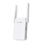 Wi-Fi stiprintuvas Mercusys ME70X, matomas iš šono su antenomis
