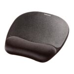 Fellowes pelės kilimėlis su riešo pagalve, 202 x 235 x 25.4 mm, juodas