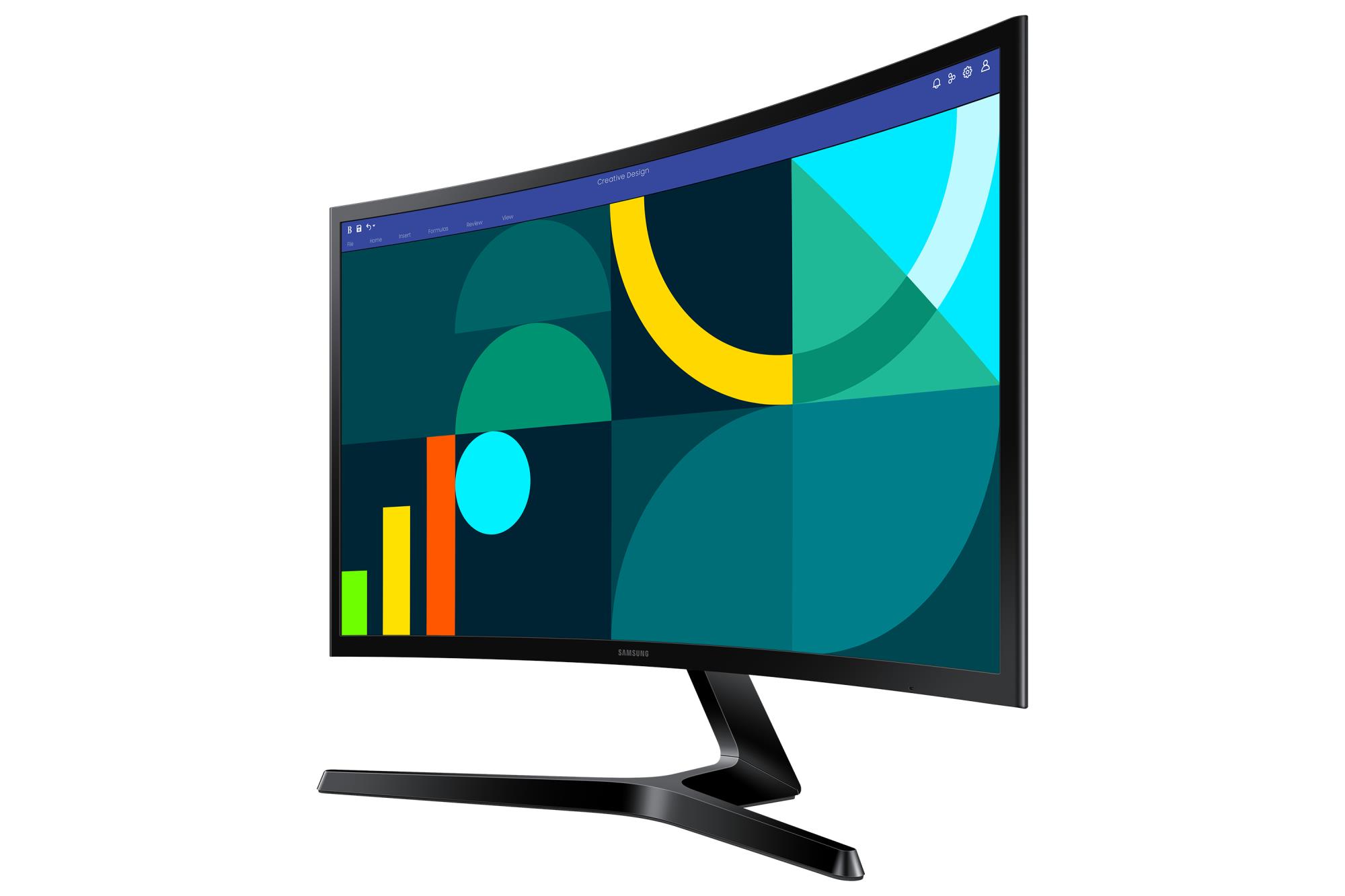 efd03991-545a-4b99-9317-ea395951fd53 Monitorius Samsung LS24D366GAUXEN, šoninis vaizdas su HDMI prievadu