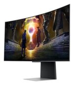 Monitorius Samsung LS34DG850SUXDU, šoninis vaizdas su 21:9 proporcija
