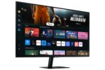 Monitorius Samsung LS32DM702UUXDU, šoninis vaizdas su HDMI prievadais