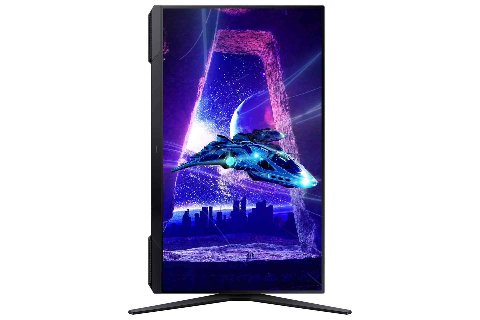 f1e3118f-c0c5-4ec6-9b6b-99c7d39b832c Monitorius Samsung LS27DG302EUXEN, šoninis vaizdas su reguliuojamu aukščiu