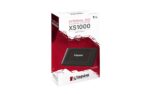 Kingston XS1000 SSD su USB 3.2 Gen 2, šoninis vaizdas