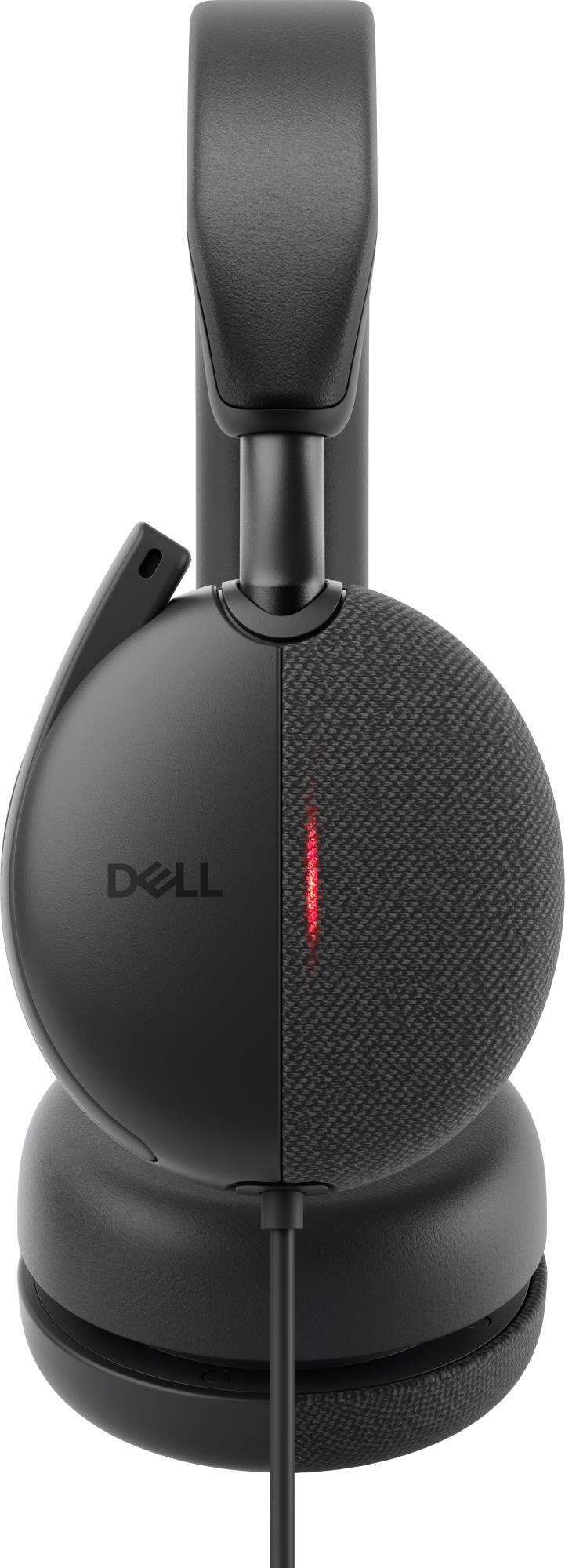 f3db4614-15fa-409f-b098-1bdb792a5d9a Ausinės Dell WH5024 su USB Type-A jungtimi, matomos iš šono