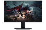 Monitorius Samsung LS27DG500EUXEN, šoninis vaizdas su reguliuojamu aukščiu