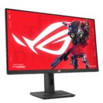 Monitorius Asus ROG Strix XG27ACS, šoninis vaizdas su reguliuojamu aukščiu