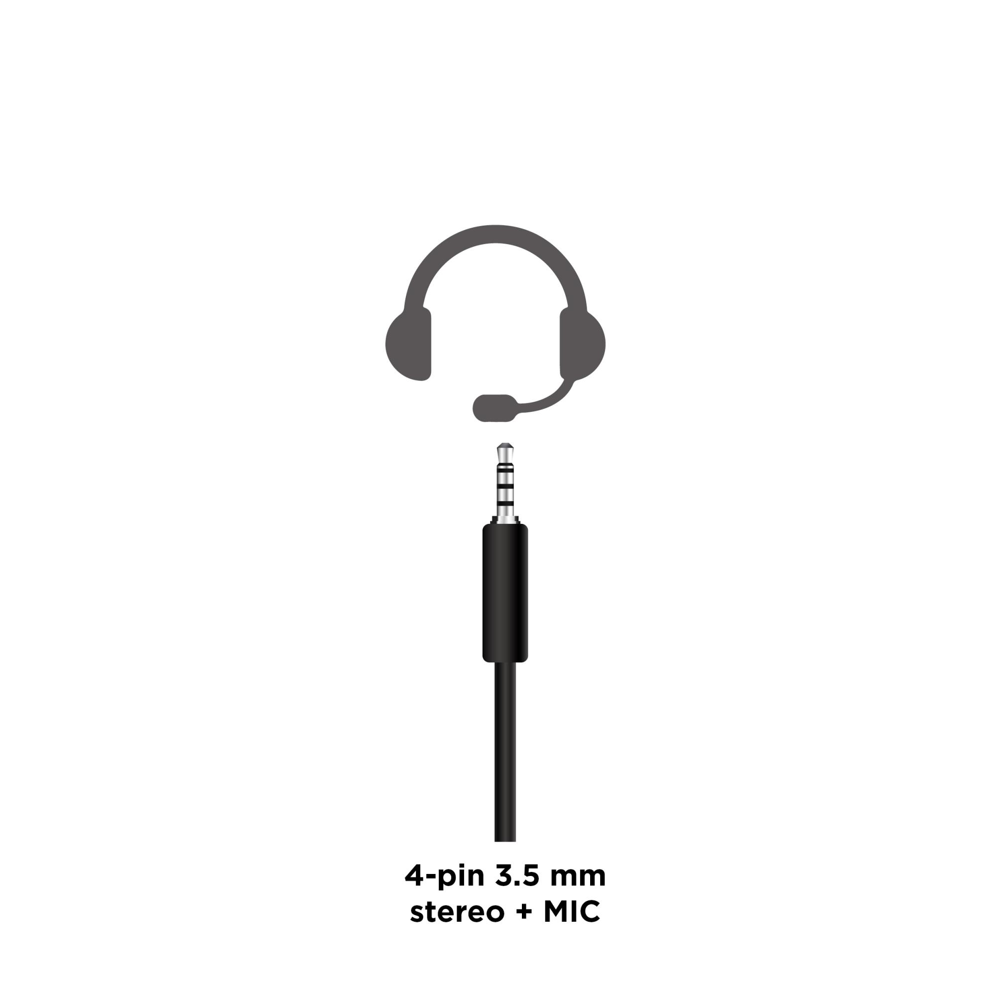 f814d6db-0c12-4248-a0c7-9a66a3a1b60f Ausinės Gembird GHS-05-R su reguliuojamu mikrofonu ir laidiniu 3.5 mm jungtimi