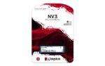 SSD Kingston NV3 M.2 2280, matmenys ir sąsaja