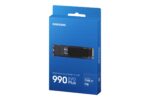 Samsung SSD 990 EVO Plus, M.2 2280, detalus vaizdas su NVMe sąsaja