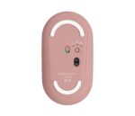 Logitech Pebble 2 M350S pelė, šoninis vaizdas su Bluetooth jungtimi