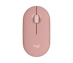 Logitech Pebble 2 M350S pelė, belaidė, Bluetooth, Tonal Rose