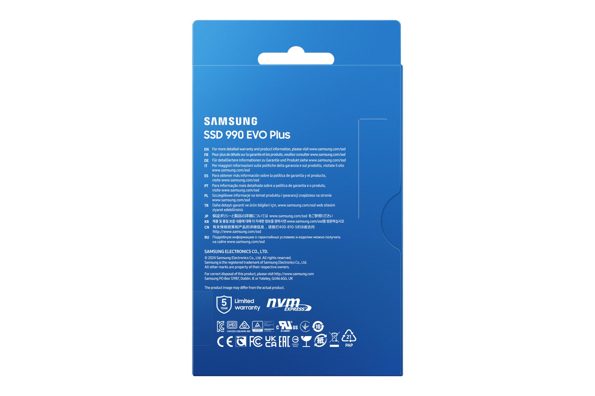 63b56f7e-24c2-4762-99a7-8d88d8afe31a Samsung SSD 990 EVO Plus, M.2 2280, išpakavimas ir priedai