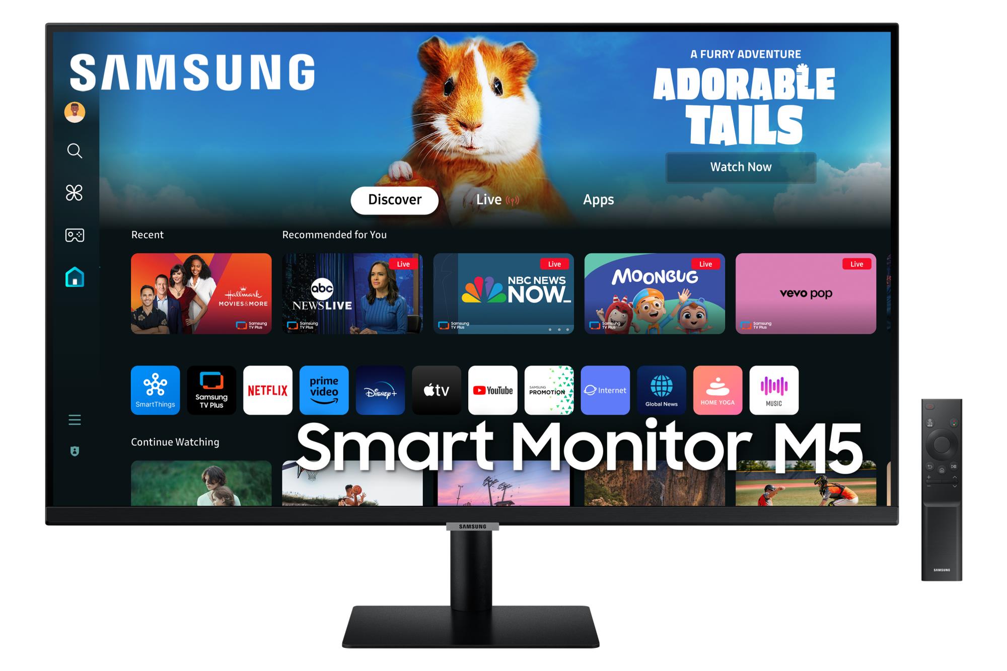63cee82f-6e6f-4a49-9b49-9932cffb3cec Samsung LS27DM500EUXDU M5 M50D | 27 colių VA monitorius, 1920 x 1080 pikselių