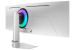 Monitorius Samsung Odyssey G9 G93SD, šoninis vaizdas su VESA tvirtinimu