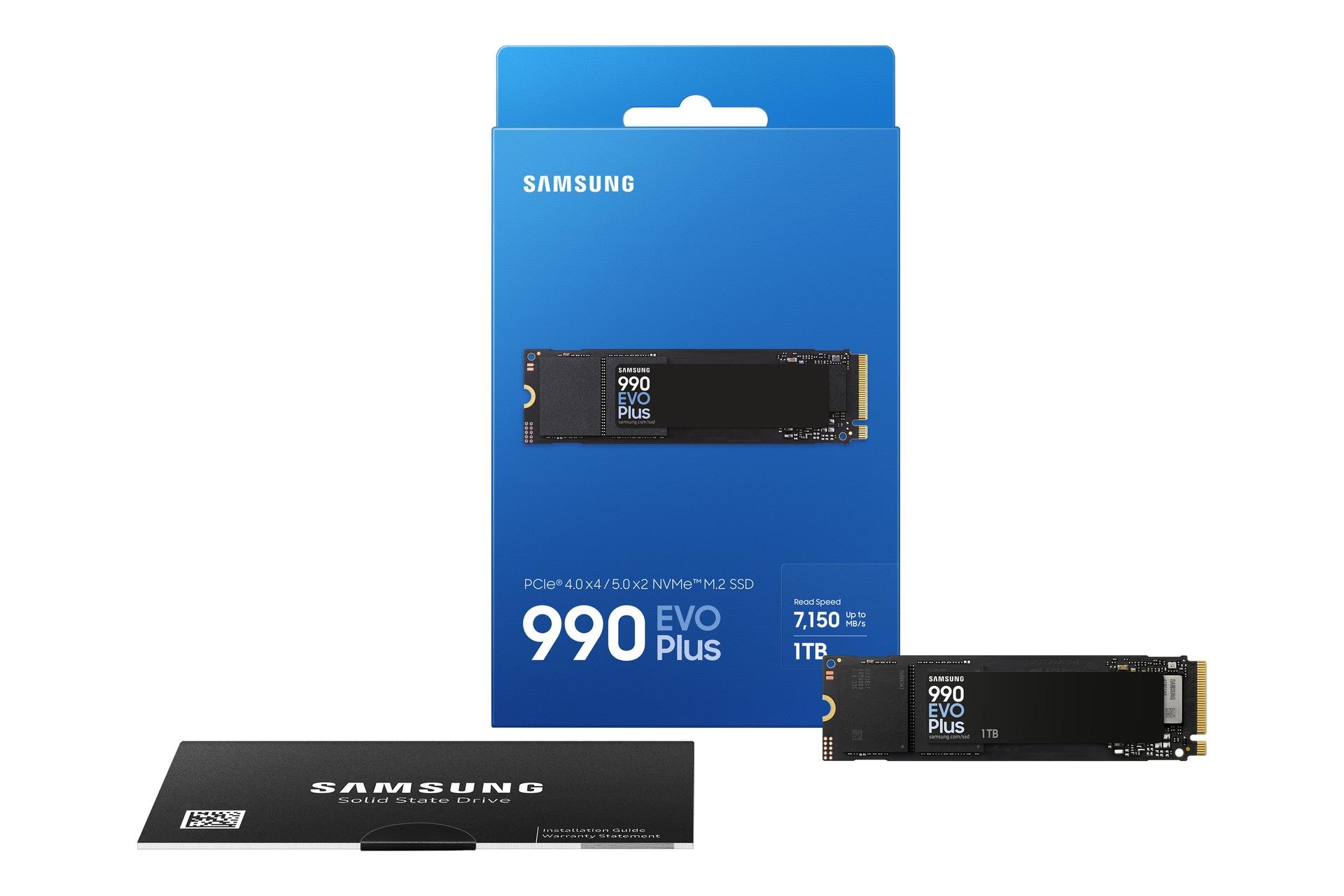 a2be8150-0808-4324-beba-62f6a05aade1 Samsung SSD 990 EVO Plus, M.2 2280, su NVMe sąsaja, artimas vaizdas