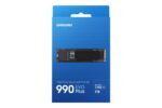 Samsung SSD 990 EVO Plus, M.2 2280, matmenys ir sąsajos detalės