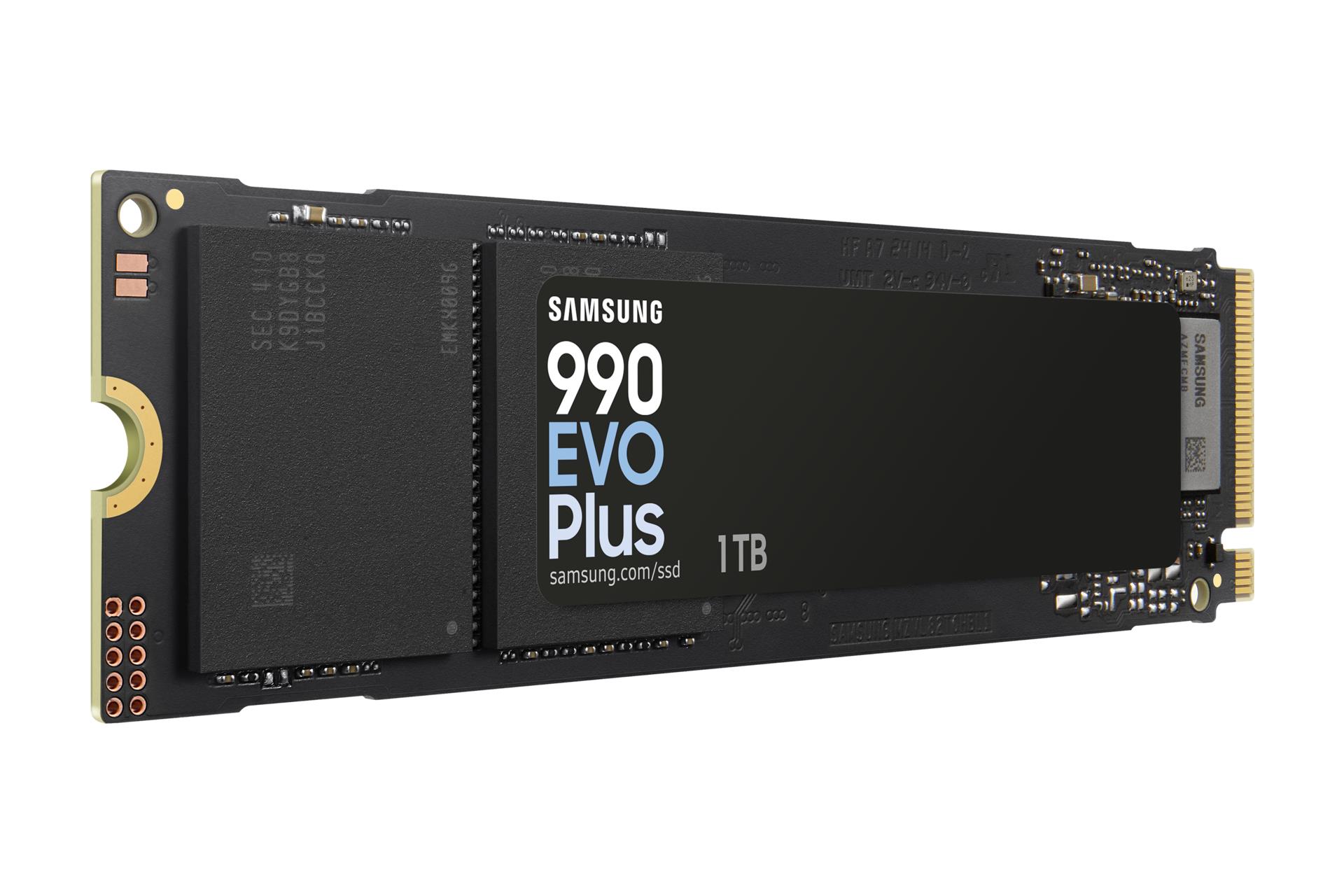 e03fa102-5924-45d6-9abc-214526cd2c6f Samsung SSD 990 EVO Plus, M.2 2280, matmenys ir sąsajos detalės