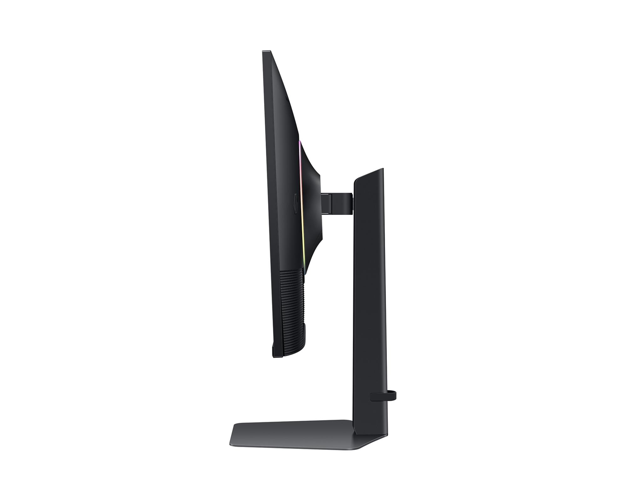 3c049225-0c04-4f74-bbd8-bf19fbbe5929 Monitorius Samsung LS32DG702EUXDU, šoninis vaizdas su HDMI prievadais