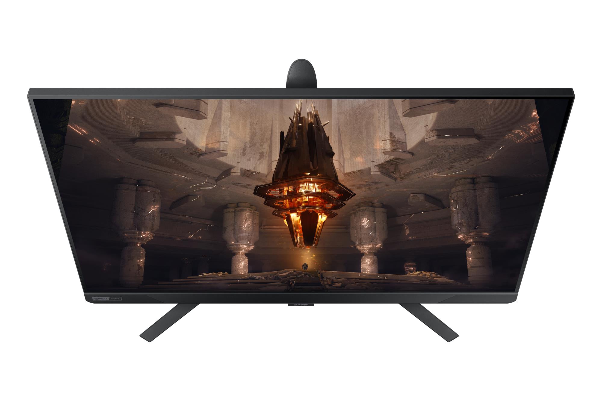 4162f32f-bb3b-42fc-98f7-6c5dbbf86f36 Monitorius Samsung LS32BG700EUXEN, šoninis vaizdas su reguliuojamu aukščiu