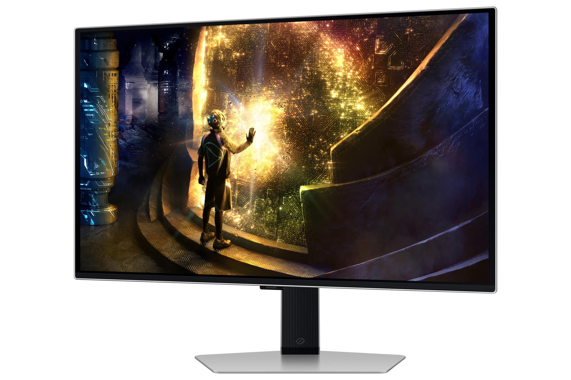 43cd1d35-da3f-437d-99cf-aca6b50e7327 Monitorius Samsung LS27DG610SUXEN, šoninis vaizdas su VESA tvirtinimu