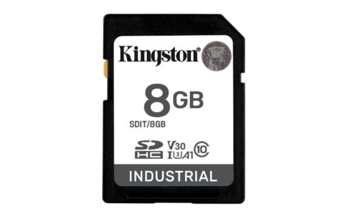 Kingston SDHC SD 8 GB atminties kortelė juoda spalva