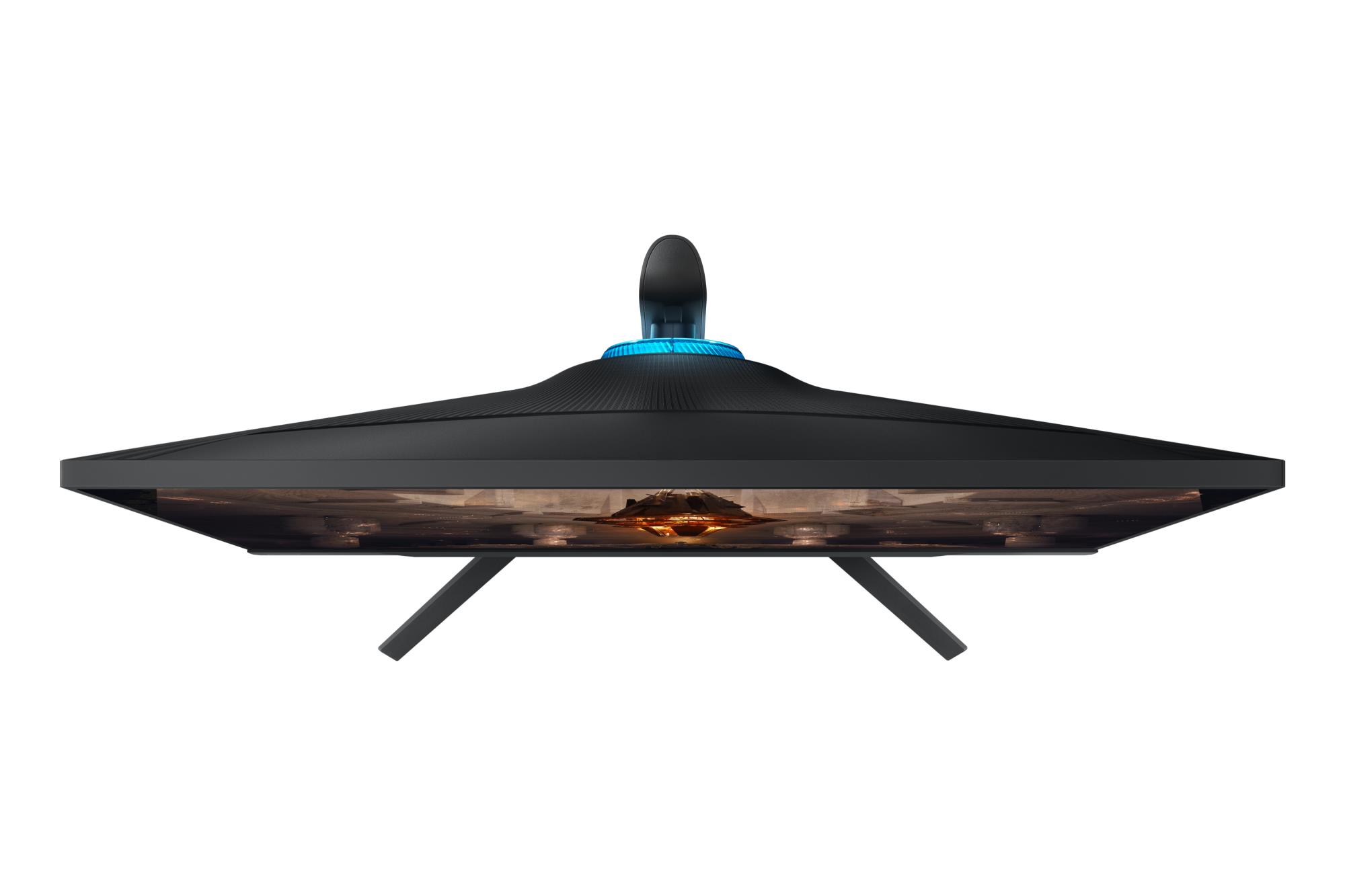 5d56463f-710b-4ca6-8653-585ee9c9a189 Monitorius Samsung LS32BG700EUXEN, šoninis vaizdas su HDMI prievadais