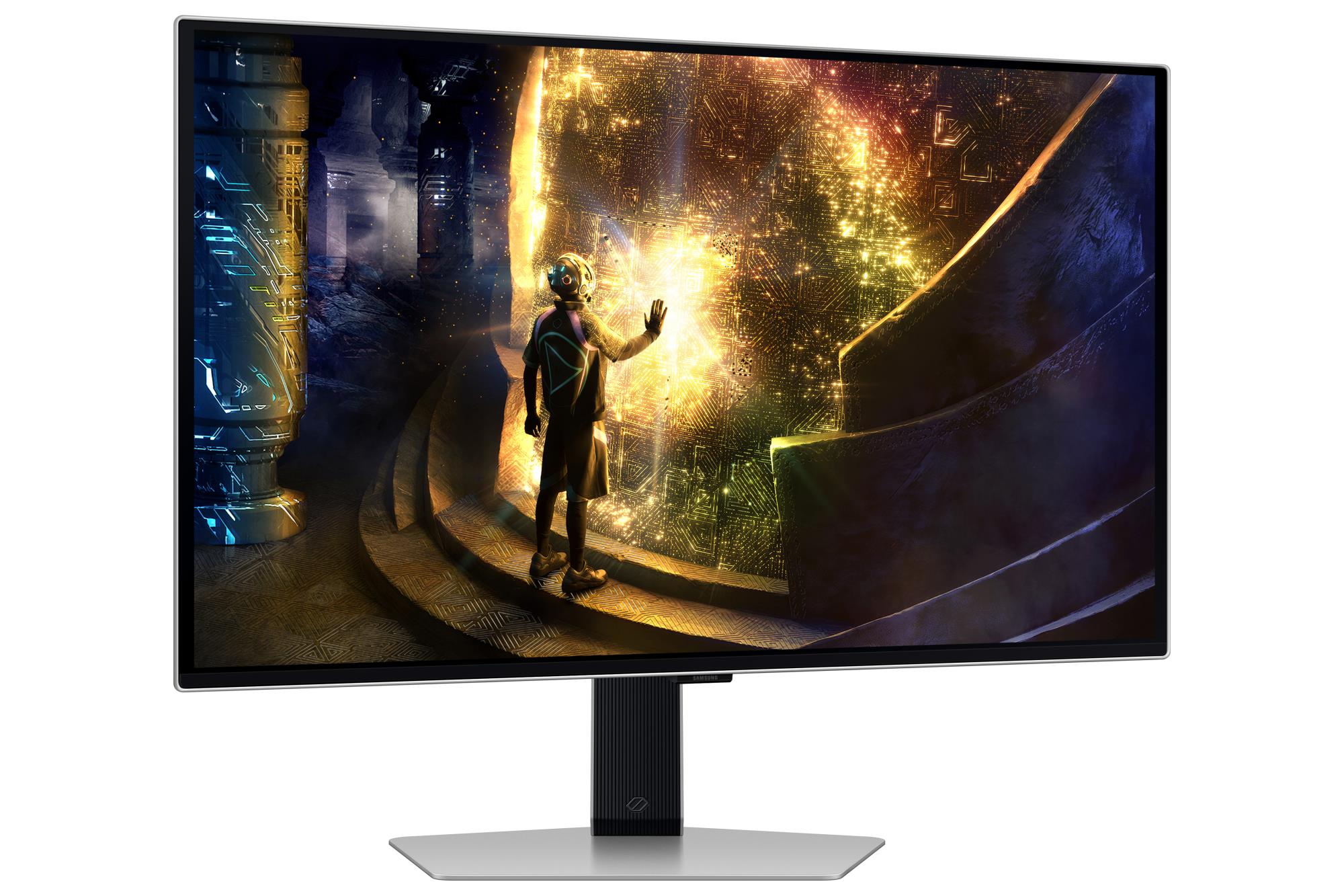 65b9e075-67d0-46a5-ad61-7d2fb4ae9f9f Monitorius Samsung LS27DG610SUXEN, šoninis vaizdas su VESA tvirtinimu