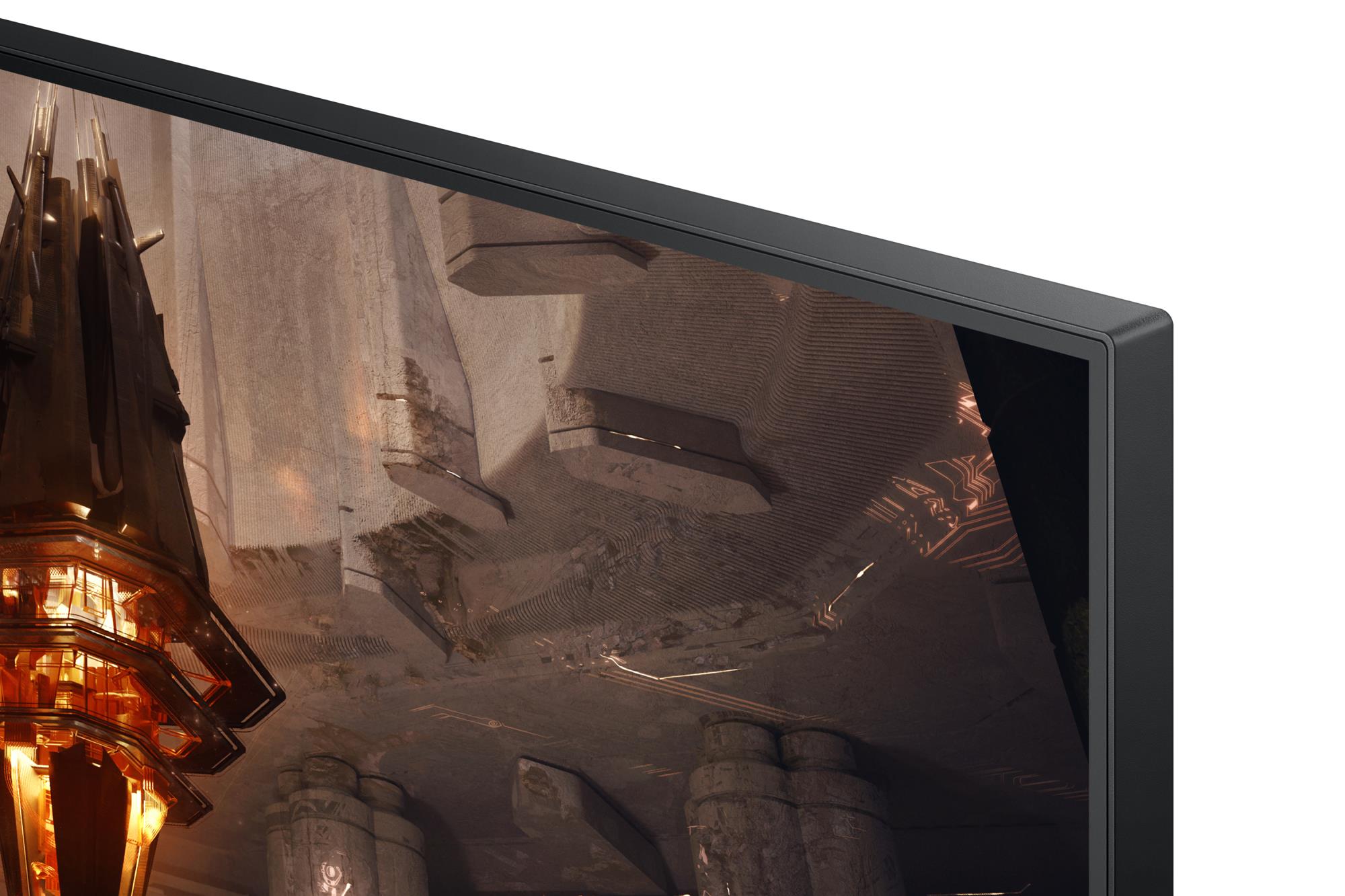 6adde3d1-5860-400a-b552-691734fa2e36 Monitorius Samsung LS32BG700EUXEN, matomas iš šono su reguliuojamu aukščiu