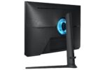 Monitorius Samsung LS32BG700EUXEN, šoninis vaizdas su reguliuojamu aukščiu
