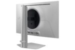 Monitorius Samsung LS27DG610SUXEN, šoninis vaizdas su HDMI ir DisplayPort prievadais