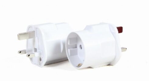 CABLEXPERT AC maitinimo adapteris, EU Schuko kištukas į UK, 13 A