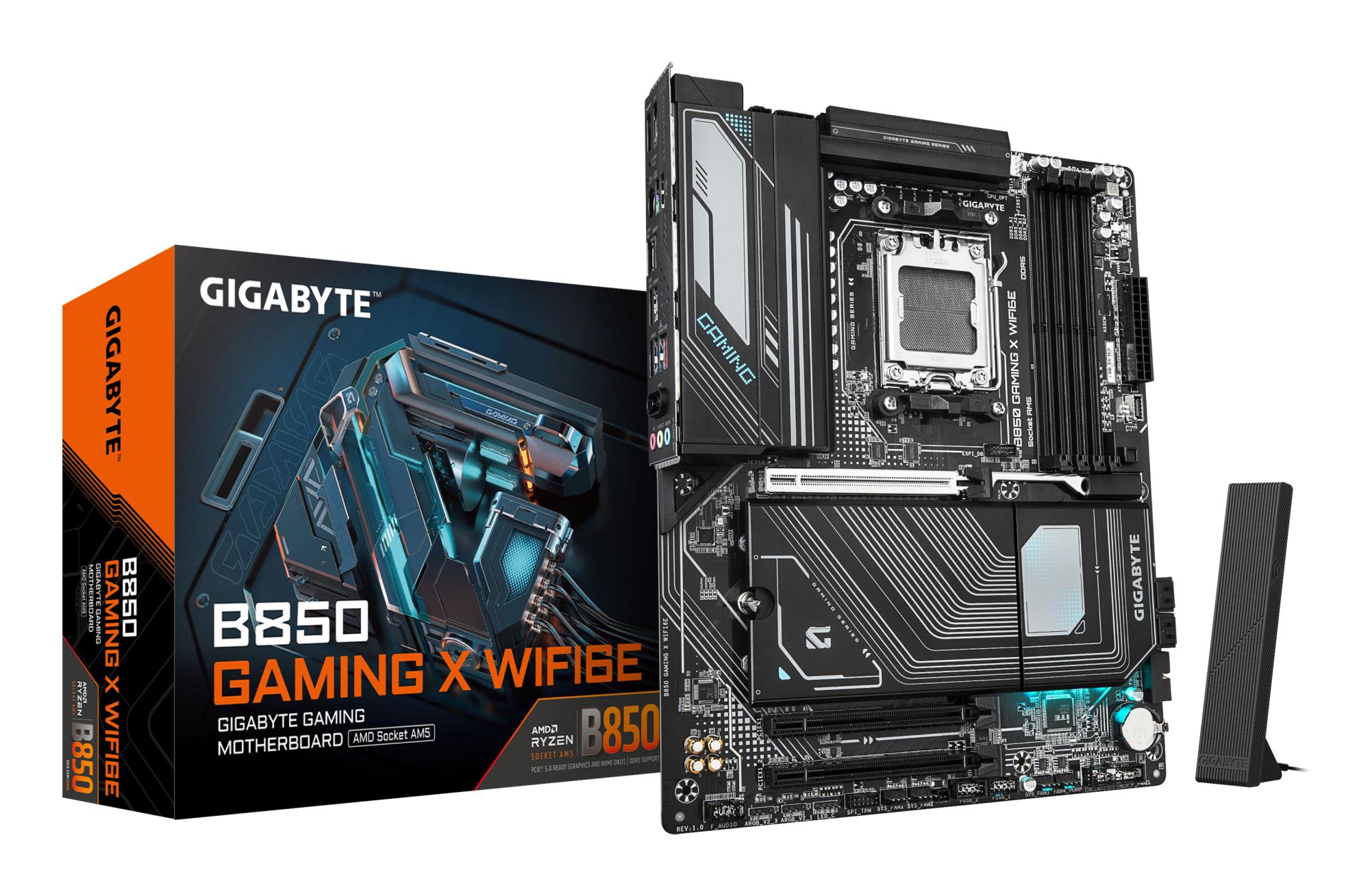 9d5c268b-2e11-445e-9e28-d8ebcf5ac5ff Gigabyte B850 GAMING X WIFI6E su AMD procesoriaus lizdu AM5 ir DDR5 atmintimi