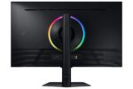 Monitorius Samsung LS32DG702EUXDU, šoninis vaizdas su HDMI prievadais