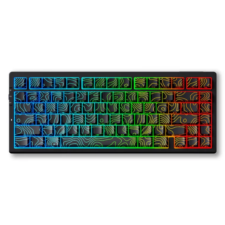 Mchose G75 PRO mechaninė klaviatūra su tri-režimo ryšiu