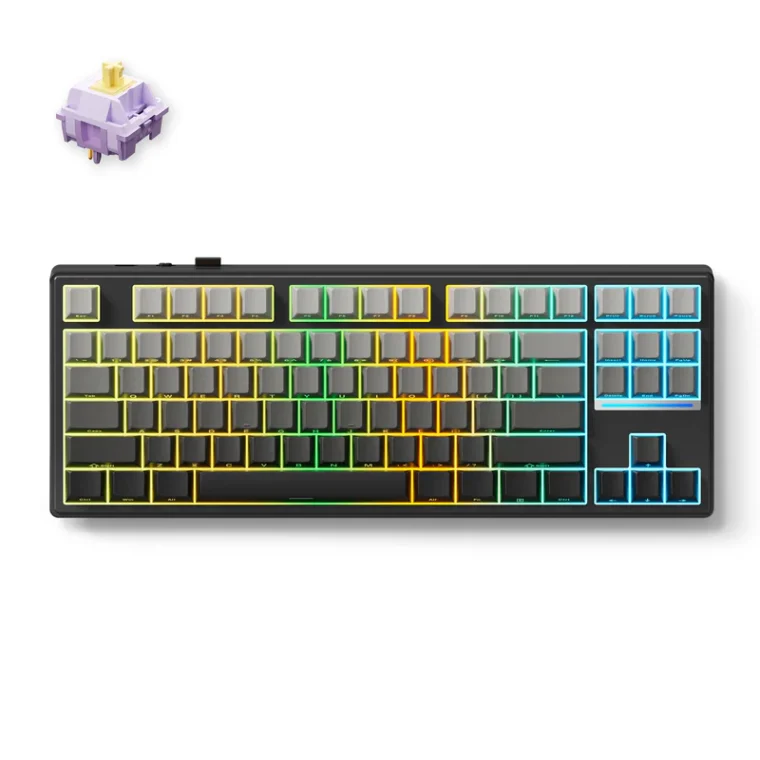 Mchose K87 mechaninė klaviatūra su TKL išdėstymu